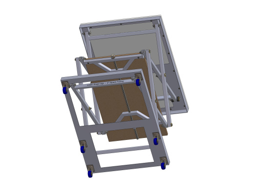 DIY Lift Table自制升降台模型3D图纸 Solidworks设计(1)缩略图